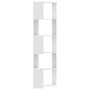Estantería de esquina 5 niveles madera blanco 50x50x179 cm by , Bookcases and shelves - Ref: Foro24-852582, Price: 88,15 €, D...