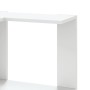 Estantería de esquina 5 niveles madera blanco 50x50x179 cm by , Bookcases and shelves - Ref: Foro24-852582, Price: 88,15 €, D...