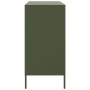 Aparador de acero verde oliva 68x39x79 cm de , Aparadores - Ref: Foro24-842980, Precio: 109,83 €, Descuento: %