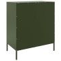 Aparador de acero verde oliva 68x39x79 cm de , Aparadores - Ref: Foro24-842980, Precio: 109,83 €, Descuento: %