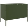 Mueble de TV de acero verde oliva 68x39x50,5 cm by , TV Furniture - Ref: Foro24-842942, Price: 78,92 €, Discount: %