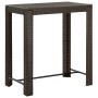 Juego de bar de jardín de 5 piezas con cojines ratán PE marrón von , Gartensets - Ref: Foro24-3261452, Preis: 302,45 €, Rabat...
