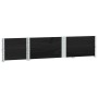 Collares de palets 2 uds madera maciza de pino negro 1050x50 cm von , Ladeplattformen und Paletten - Ref: Foro24-4010298, Pre...