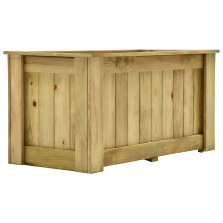 Arriate de madera de pino impregnada 100x50x50 cm von , Töpfe und Pflanzgefäße - Ref: Foro24-49094, Preis: 108,10 €, Rabatt: %