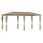 Cenador con cubiertas de postes taupe 2,98x5,3x2,59 m 160 g/m² by , Tents and gazebos - Ref: Foro24-313618, Price: 286,38 €, ...