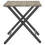 Juego de comedor de jardín plegable 5 pzas ratán PE gris claro von , Gartensets - Ref: Foro24-365948, Preis: 171,98 €, Rabatt: %