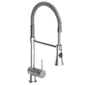 SCHÜTTE Mixer tap with round spout CORNWALL low pressure chrome by SCHÜTTE, Faucets - Ref: Foro24-435080, Price: 100,78 €, Di...