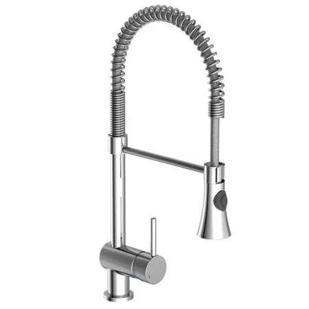SCHÜTTE Mixer tap with round spout CORNWALL low pressure chrome by SCHÜTTE, Faucets - Ref: Foro24-435080, Price: 100,78 €, Di...