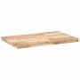 Tablero de mesa rectangular madera maciza acacia 120x50x4 cm by , Table tops - Ref: Foro24-4008787, Price: 117,99 €, Discount: %