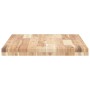Tablero de mesa rectangular madera maciza acacia 120x50x4 cm by , Table tops - Ref: Foro24-4008787, Price: 117,99 €, Discount: %