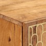 Armario auxiliar madera maciza de mango 60x33x75 cm de , Aparadores - Ref: Foro24-358310, Precio: 152,99 €, Descuento: %