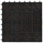Baldosas de porche de WPC 30x30 cm 1 m² marrón oscuro 11 uds von , Böden und Teppiche - Ref: Foro24-45028, Preis: 62,68 €, Ra...