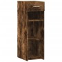 Aparador de madera de ingeniería roble ahumado 30x42,5x93 cm by , Sideboards - Ref: Foro24-846310, Price: 56,19 €, Discount: %
