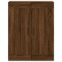 Aparador alto madera contrachapada marrón roble 69,5x34x180 cm von , Sideboards - Ref: Foro24-3199960, Preis: 168,53 €, Rabat...