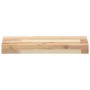 Estantes flotantes 2 uds madera acacia sin tratar 60x20x4 cm by , Shelves and shelves - Ref: Foro24-3279420, Price: 57,60 €, ...