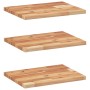 Estantes flotantes 3 uds madera acacia acabado aceite 40x30x2cm de , Estantes y estanterías - Ref: Foro24-3279525, Precio: 53...
