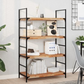 Estante flotante madera acacia maciza acabado aceite 80x40x4 cm by , Shelves and shelves - Ref: Foro24-3279635, Price: 69,62 ...