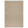 Alfombra ZIZUR aspecto yute interior/exterior beige 120x170 cm de , Alfombras - Ref: Foro24-4010394, Precio: 75,50 €, Descuen...