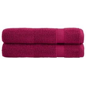 Toallas de sauna SOLUND 2 unidades burdeos 80x200 cm 600 gsm by , Towels - Ref: Foro24-137218, Price: 47,21 €, Discount: %