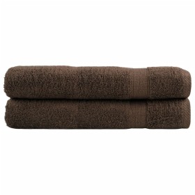 Toallas premium SOLUND 2 unidades marrón 100x200 cm 600 gsm de , Toallas - Ref: Foro24-137245, Precio: 54,72 €, Descuento: %