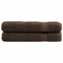 Toallas premium SOLUND 2 unidades marrón 100x200 cm 600 gsm de , Toallas - Ref: Foro24-137245, Precio: 54,72 €, Descuento: %