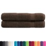 Toallas premium SOLUND 2 unidades marrón 100x200 cm 600 gsm de , Toallas - Ref: Foro24-137245, Precio: 54,72 €, Descuento: %