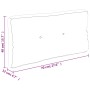 Cojín para palets de tela beige 70x40x12 cm by , Cushions for chairs and sofas - Ref: Foro24-360582, Price: 25,41 €, Discount: %