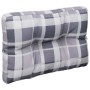 Cojines para palets 2 unidades tela a cuadros gris de , Cojines para sillas y sofás - Ref: Foro24-360659, Precio: 29,66 €, De...