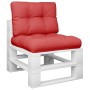 Cojines para palets 2 unidades tela rojo by , Cushions for chairs and sofas - Ref: Foro24-360673, Price: 39,03 €, Discount: %