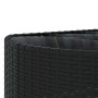 Set de muebles de jardín 5 pzas y cojines ratán sintético negro by , Garden sets - Ref: Foro24-3308372, Price: 348,33 €, Disc...