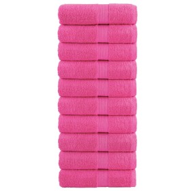 Toallas SOLUND 10 unidades rosa 30x30 cm 600 gsm de , Toallas - Ref: Foro24-137517, Precio: 22,47 €, Descuento: %