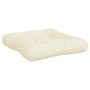 Cojines para sofá de palets 3 unidades tela crema von , Kissen für Stühle und Sofas - Ref: Foro24-360858, Preis: 50,58 €, Rab...