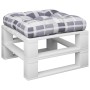 Cojín para sofá sofá de palets tela a cuadros gris 50x50x12 cm von , Kissen für Stühle und Sofas - Ref: Foro24-360439, Preis:...