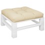 Cojín para sofá de palets beige 70x70x12 cm de , Cojines para sillas y sofás - Ref: Foro24-360472, Precio: 35,16 €, Descuento: %