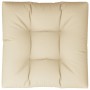 Cojín para sofá de palets beige 70x70x12 cm de , Cojines para sillas y sofás - Ref: Foro24-360472, Precio: 35,16 €, Descuento: %