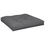 Cojín para sofá de palets de tela gris 80x80x12 cm von , Kissen für Stühle und Sofas - Ref: Foro24-360491, Preis: 45,85 €, Ra...