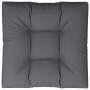 Cojín para sofá de palets de tela gris 80x80x12 cm von , Kissen für Stühle und Sofas - Ref: Foro24-360491, Preis: 45,85 €, Ra...