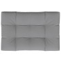 Cojín para sofá de palets de tela gris 120x80x12 cm von , Kissen für Stühle und Sofas - Ref: Foro24-360514, Preis: 53,72 €, R...