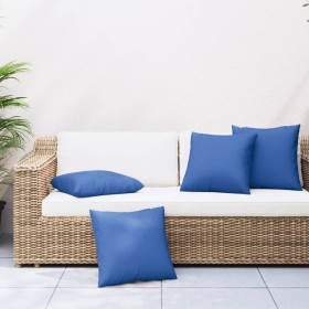 Cojines de sofá 4 unidades tela azul royal 60x60 cm von , Kissen für Stühle und Sofas - Ref: Foro24-360413, Preis: 52,56 €, R...