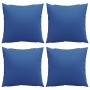 Cojines de sofá 4 unidades tela azul royal 60x60 cm by , Cushions for chairs and sofas - Ref: Foro24-360413, Price: 53,31 €, ...
