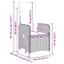 Set de mesa y sillas jardín 7 pzas con cojines ratán PE marrón von , Gartensets - Ref: Foro24-3277067, Preis: 818,07 €, Rabat...
