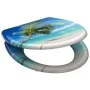 SCHÜTTE Asiento de WC duroplast con cierre suave estampado CARRIBEAN by SCHÜTTE, Toilet and bidet seats - Ref: Foro24-435100,...