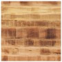 Tablero de mesa cuadrado madera mango rugosa 80x80x3,8 cm de , Tableros para mesas - Ref: Foro24-371415, Precio: 110,09 €, De...