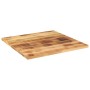 Tablero de mesa cuadrado madera mango rugosa 80x80x3,8 cm de , Tableros para mesas - Ref: Foro24-371415, Precio: 110,09 €, De...