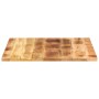 Tablero de mesa cuadrado madera mango rugosa 80x80x3,8 cm de , Tableros para mesas - Ref: Foro24-371415, Precio: 110,09 €, De...