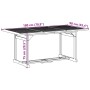 Juego comedor de jardín 7 pzas madera maciza acacia 180x90x75cm by , Garden sets - Ref: Foro24-3321530, Price: 498,92 €, Disc...