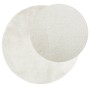 Alfombra de pelo corto OVIEDO crema Ø 100 cm de , Alfombras - Ref: Foro24-375522, Precio: 45,35 €, Descuento: %