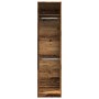 Armario de madera de ingeniería roble envejecido 50x50x200 cm de , Armarios roperos - Ref: Foro24-3307790, Precio: 147,06 €