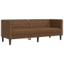 Juego de sofás Chesterfield 2 piezas cuero sintético marrón von , Sofas - Ref: Foro24-3209280, Preis: 605,92 €, Rabatt: %