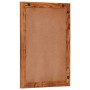 Espejo de baño madera maciza de acacia y vidrio 50x70 cm de , Muebles de baño - Ref: Foro24-377590, Precio: 65,26 €, Descuent...